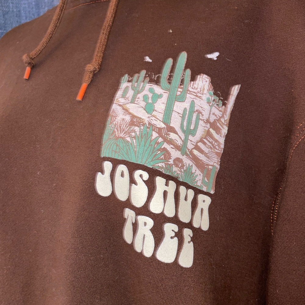 Brown Joshua Tree Hoodie - Picture 5 of 5